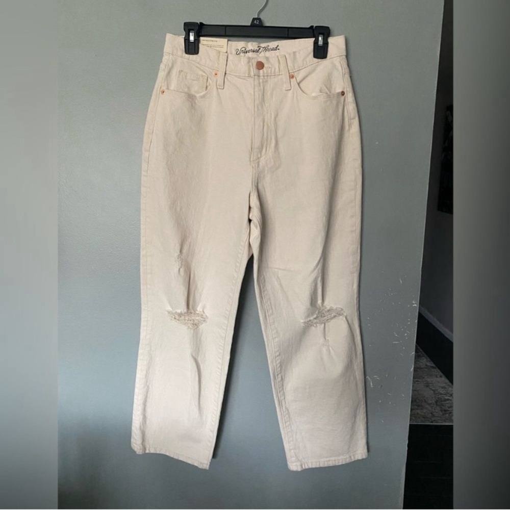 Nwt Universalthread Highest Rise Straight Crop 8 - image 1